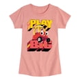 thumbnail image 1 of Little Tikes - Original - Play Big - Toddler & Youth Girls Short Sleeve Graphic T-Shirt, 1 of 4