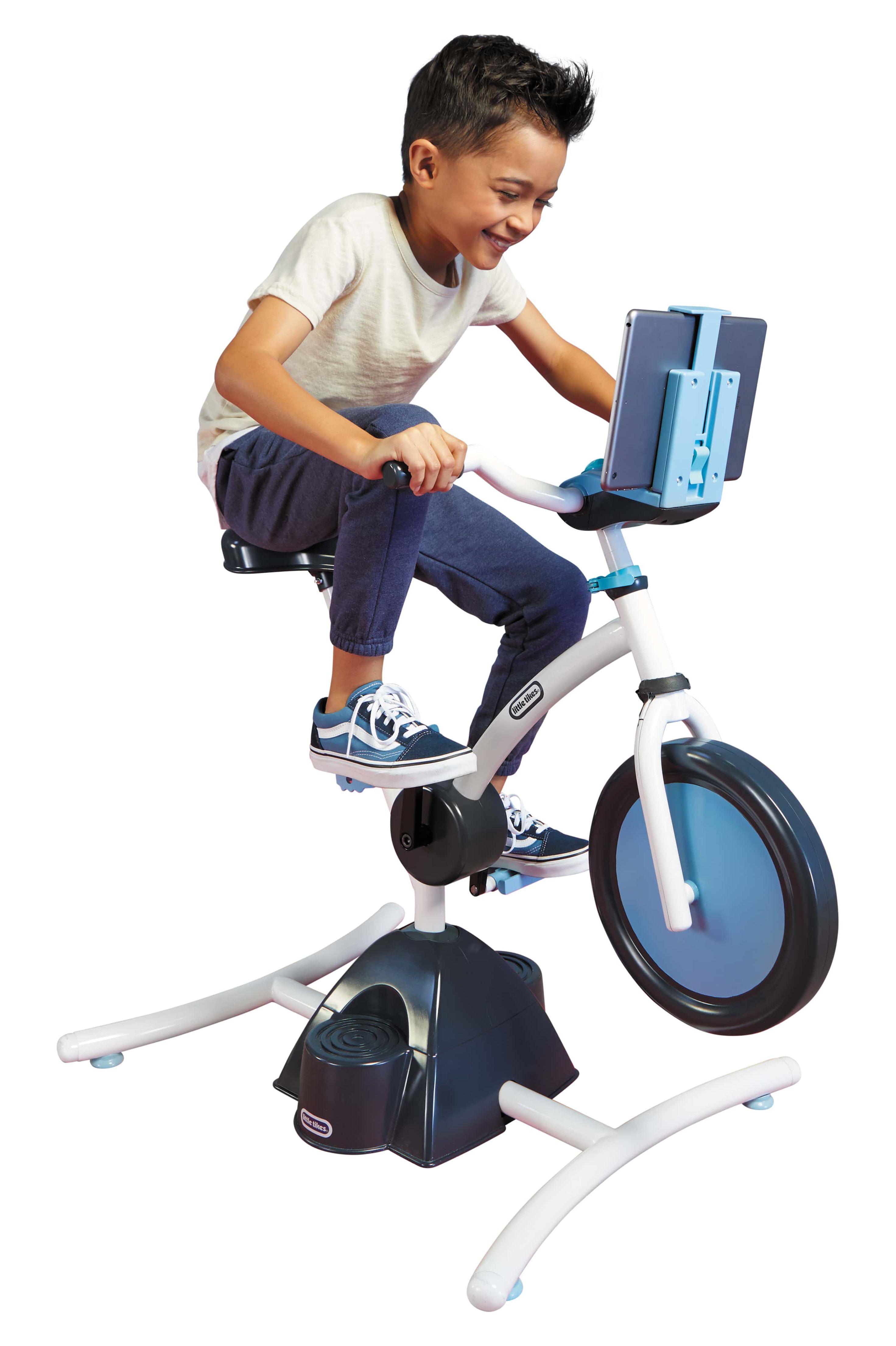 Little Tikes Pelican Explore & Fit Cycle Fun Fitness Adjustable Stationary Bike - image 1 of 10