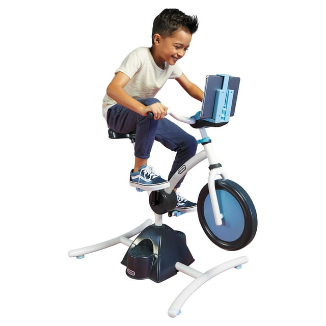 Little Tikes Pelican Explore & Fit Cycle Fun Fitness Adjustable Stationary Bike
