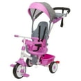 thumbnail image 1 of Little Tikes Perfect Fit 4-in-1 Trike, Pink, Convertible Tricycle, 4 Stages of Growth & Shade Canopy - Toddlers, Kids Girls Boys Ages 9 Months to 3 Years, 1 of 8