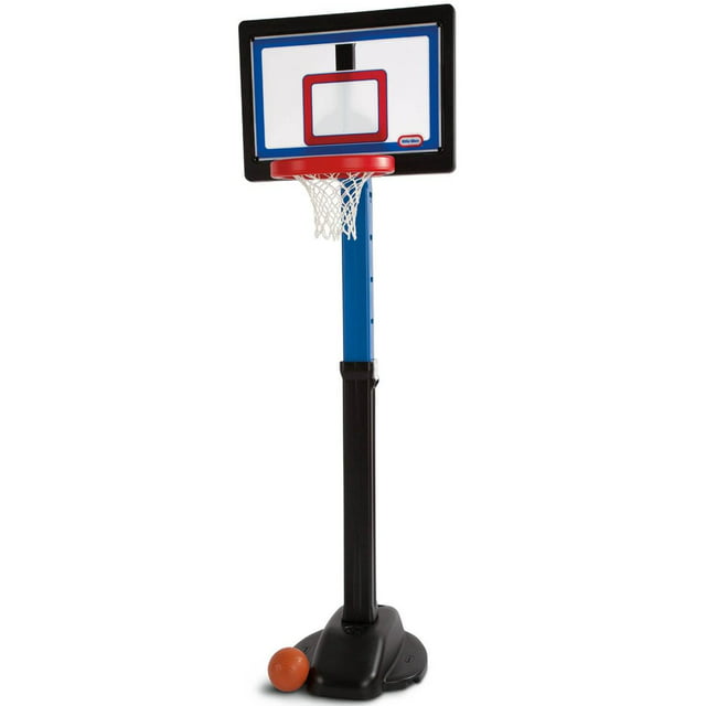 Little Tikes Play Pro Indoor Outdoor Kids Play Toy Portable Basketball Hoop Set