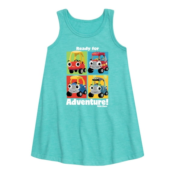 Little Tikes - Ready for Adventure - Toddler & Youth Girls A-line Dress