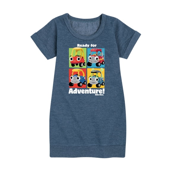 Little Tikes - Ready for Adventure - Toddler & Youth Girls Fleece Dress