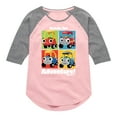 thumbnail image 1 of Little Tikes - Ready for Adventure - Toddler & Youth Girls Raglan Graphic T-Shirt, 1 of 4
