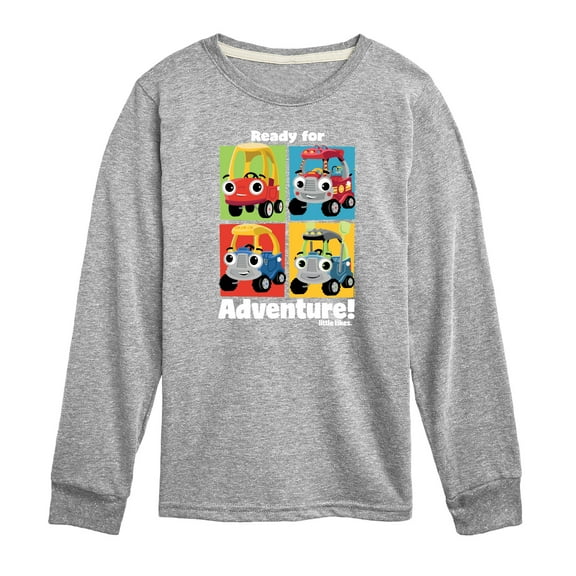 Little Tikes - Ready for Adventure - Toddler & Youth Long Sleeve Graphic T-Shirt