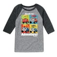 thumbnail image 1 of Little Tikes - Ready for Adventure - Toddler & Youth Raglan Graphic T-Shirt, 1 of 4