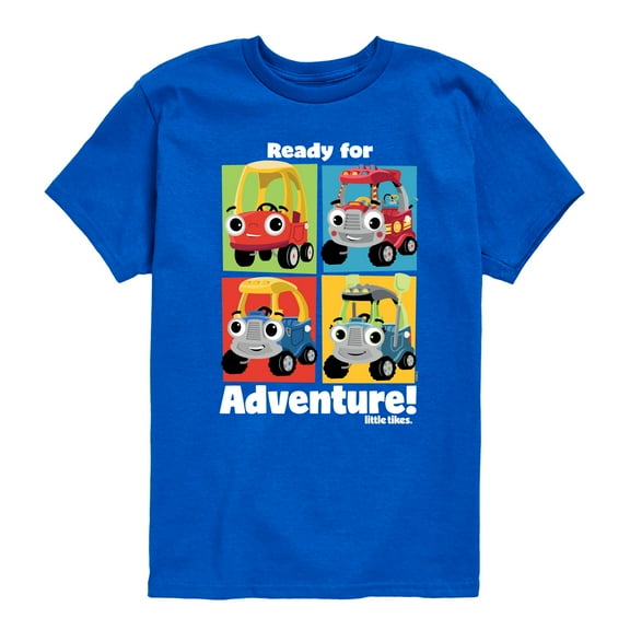 Little Tikes - Ready for Adventure - Toddler & Youth Short Sleeve Graphic T-Shirt