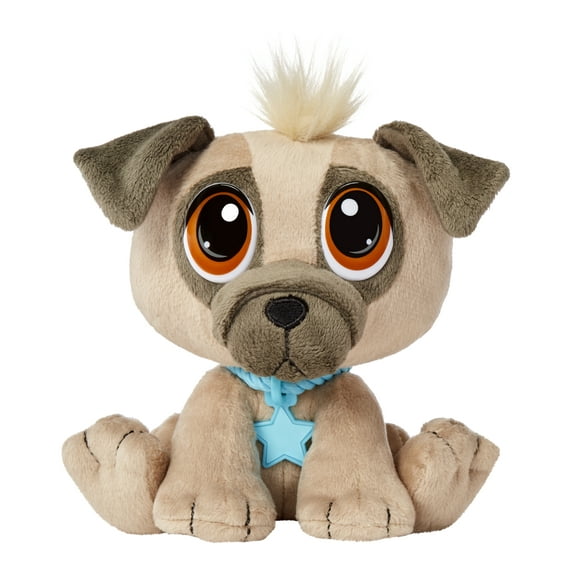 Little Tikes Rescue Tales Babies Pug Plush Toy with Collar, Tag, Doghouse, Stickers, Activities | Ages 3+