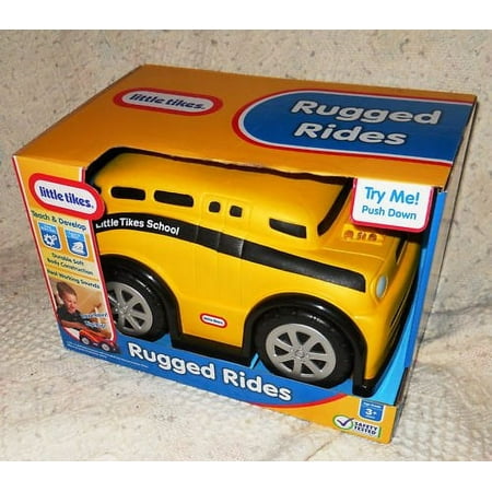 Little Tikes Rugged Rides School Bus with Sounds