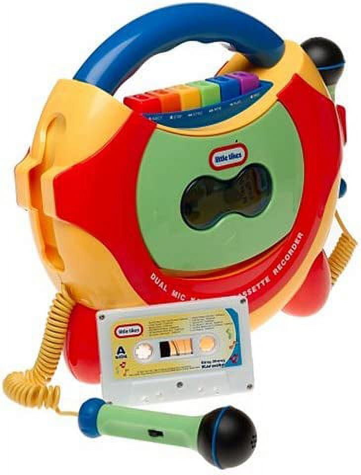 Little Tikes Sing Along Karaoke Machine Cassette Player Toy