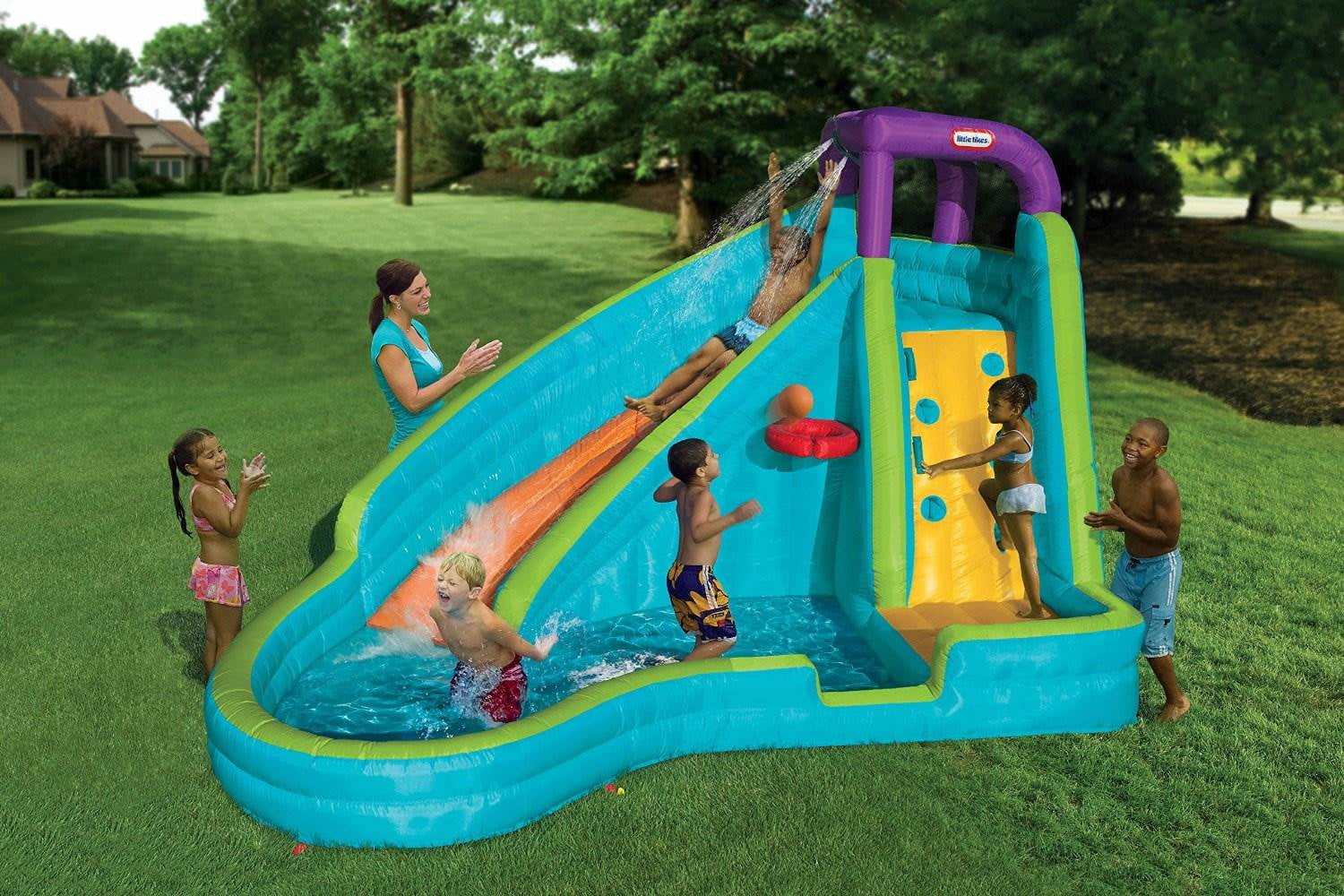 Little tikes blow up slide new arrivals
