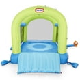 thumbnail image 1 of Little Tikes Splash n' Spray Outdoor Indoor 2-in-1 Inflatable Bounce House with Slide, Water Spray and Blower, Fits 2 Kids, Backyard Toy For Boys Girls Ages 3-8 Years, 1 of 7