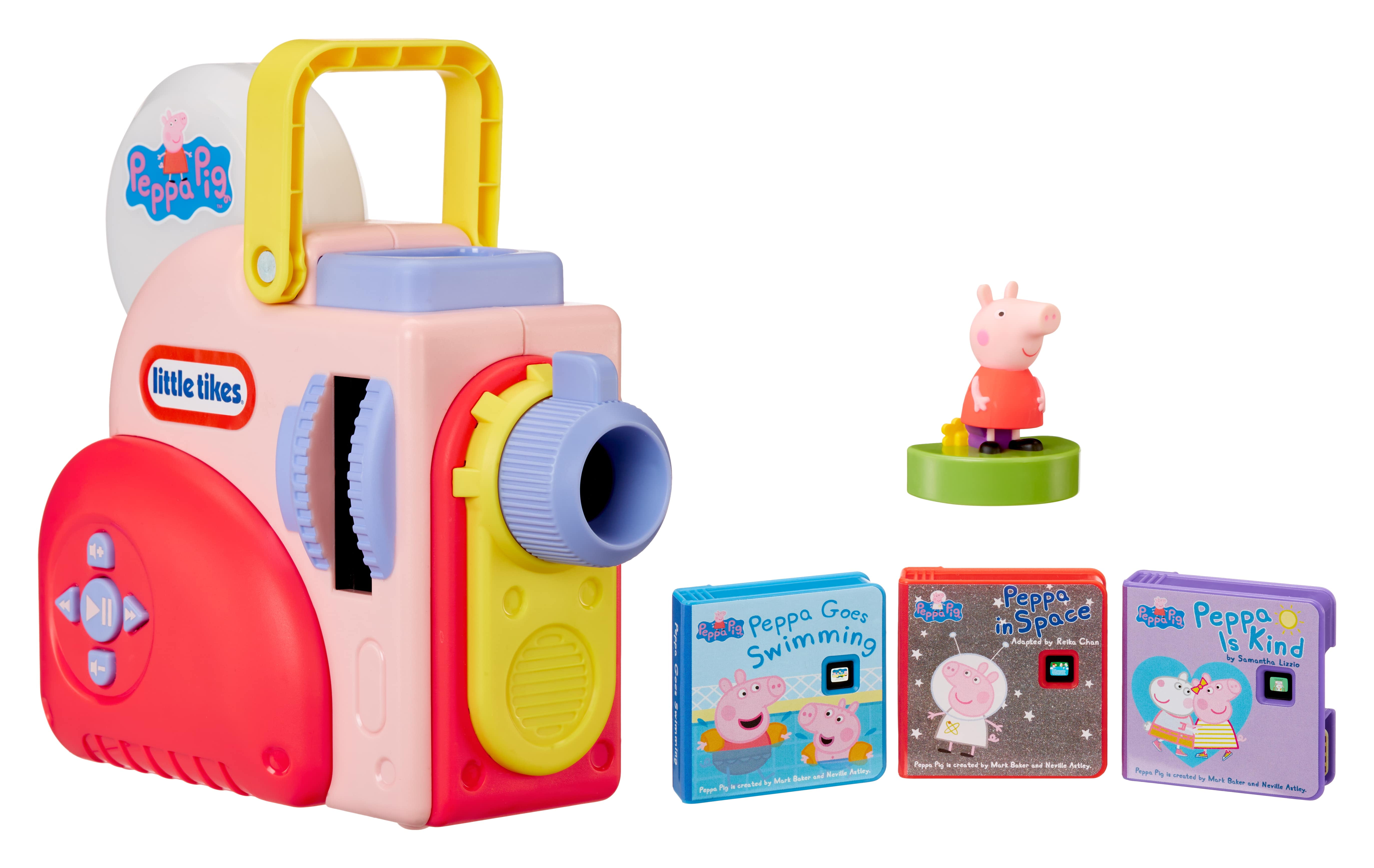Little Tikes Story Dream Machine Peppa Pig Special Edition Storytime Audio Books, Toy Character, Gift Ages 3+