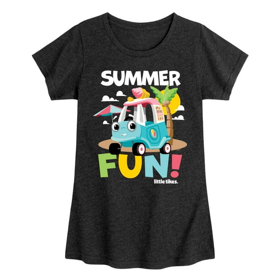 Little Tikes - Summer Fun - Beach Day - Toddler & Youth Girls Short Sleeve Graphic T-Shirt