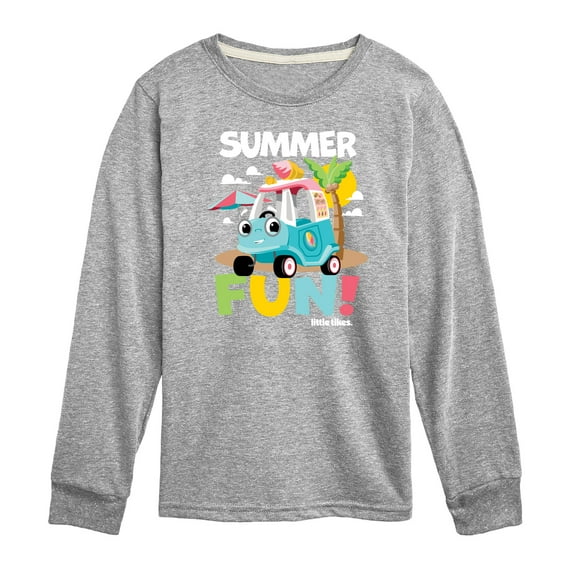 Little Tikes - Summer Fun - Beach Day - Toddler & Youth Long Sleeve Graphic T-Shirt