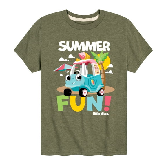 Little Tikes - Summer Fun - Beach Day - Toddler & Youth Short Sleeve Graphic T-Shirt