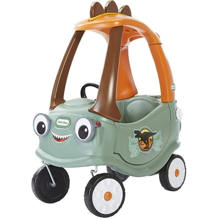 Little Tikes T-Rex Cozy Coupe Powered Ride-Ons, Multicolor, 29.50 x 16.50 x 36.00