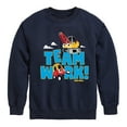 thumbnail image 1 of Little Tikes - Teamwork Makes the Dream Work - Toddler & Youth Crewneck Fleece Sweatshirt, 1 of 4