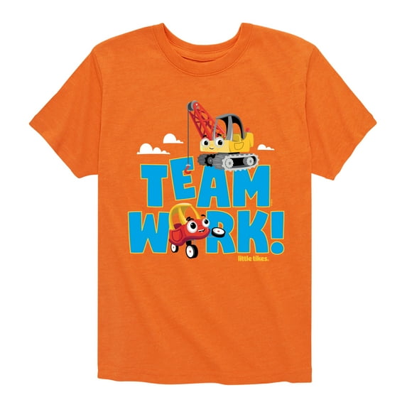 Little Tikes - Teamwork Makes the Dream Work - Toddler & Youth Short Sleeve Graphic T-Shirt