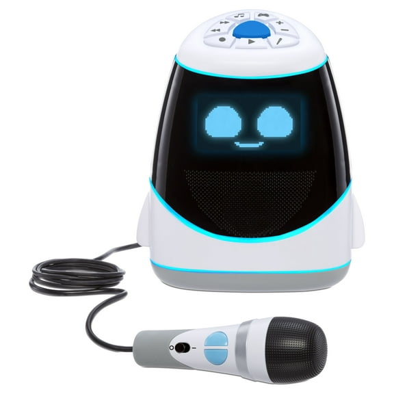 Little Tikes Tobi 2 Interactive Karaoke Machine w Wireless Bluetooth Connection, Microphone, Sing-Along and Free Play Modes, Vocal Effects, Pitch Correction, Games, Record & Play Back Audio