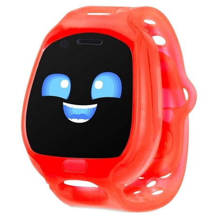 Little Tikes Tobi 2 Robot Red Smartwatch- 2 Cameras w Interactive Robot Games, Videos, Selfies, Pedometer, Touch Screen, Parental Control- Gifts, Smart Watch for Children 6+