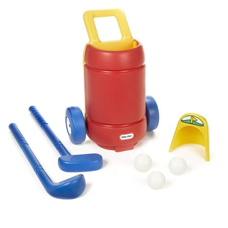 Little Tikes TotSports Easy Hit Golf Set + 3 balls + 2 clubs Standard NEW