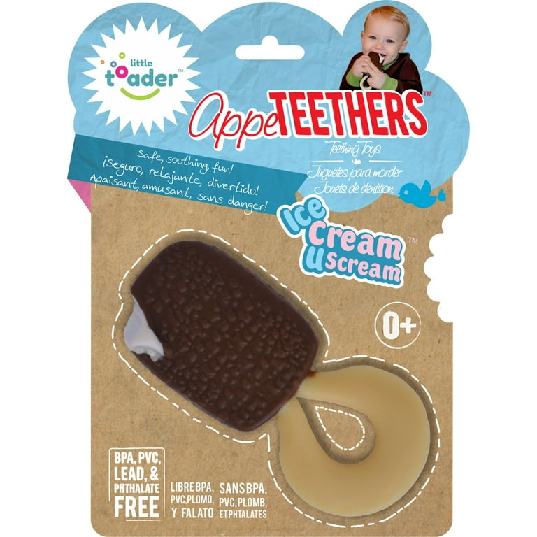 Little Toader Appe Teethers Ice Cream U Scream Teething Toys