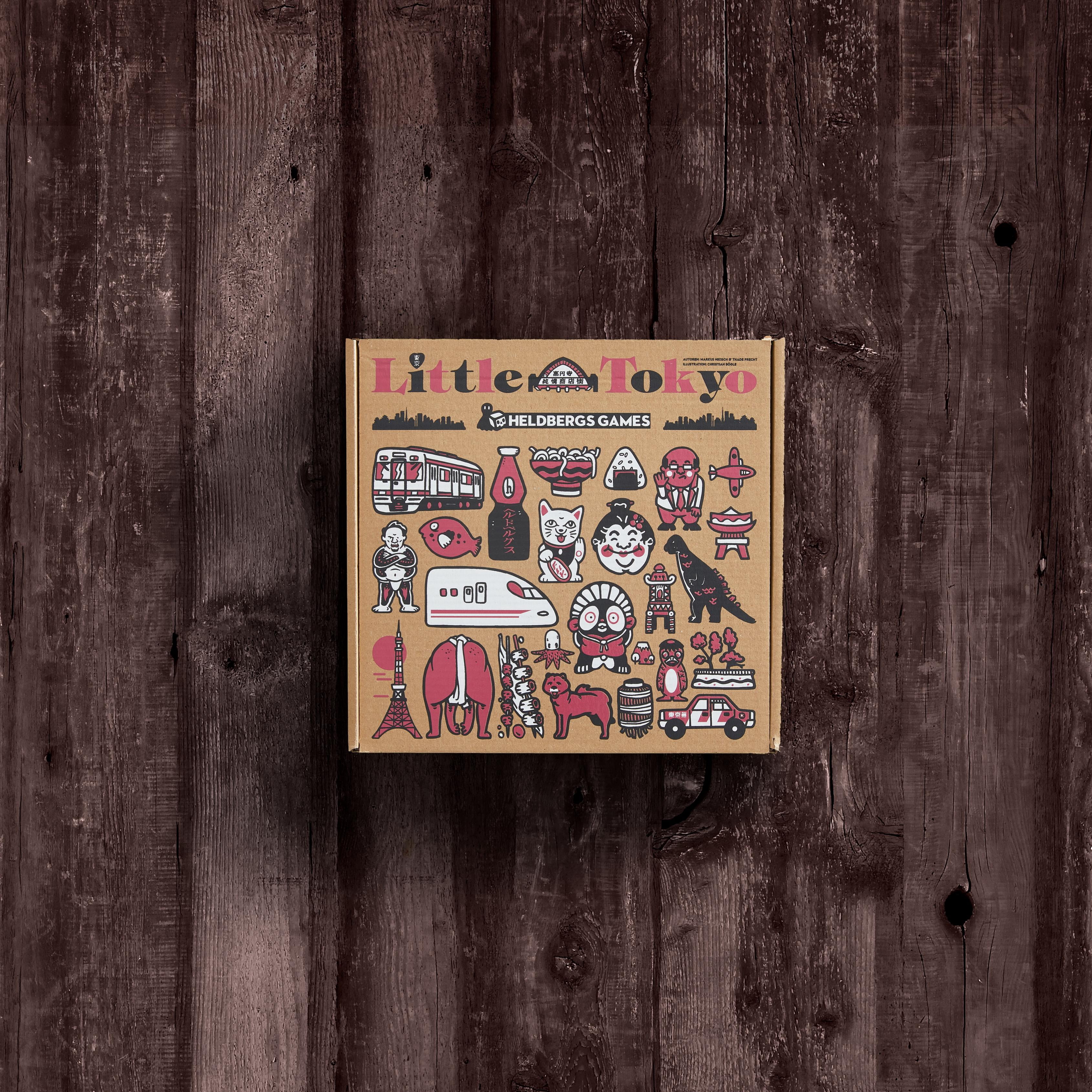 Little Tokyo Wobbly Wooden Stacking Game – Tokyo-Themed Figures Including Maneki-Neko, Kaiju & Sumo Two-Tower Strategy Game for Family Game Night