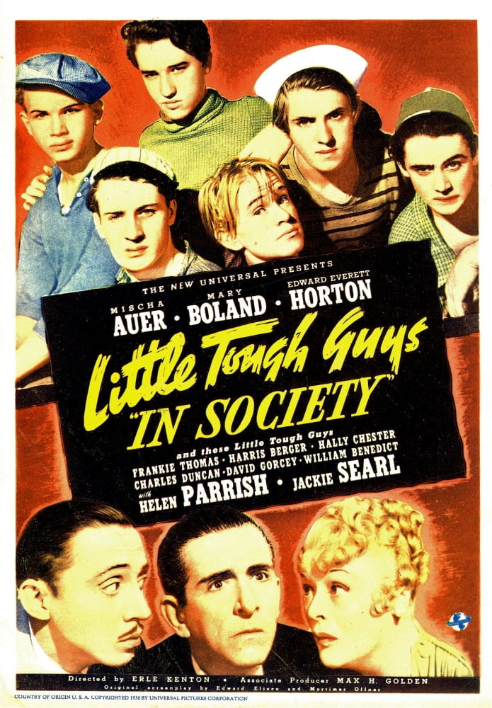 Little Tough Guys In Society Canvas Art - (11 x 17)