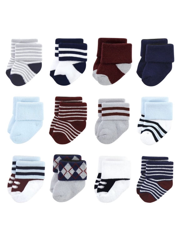 Infant Boy Newborn Socks, Genius, 0-6 Months