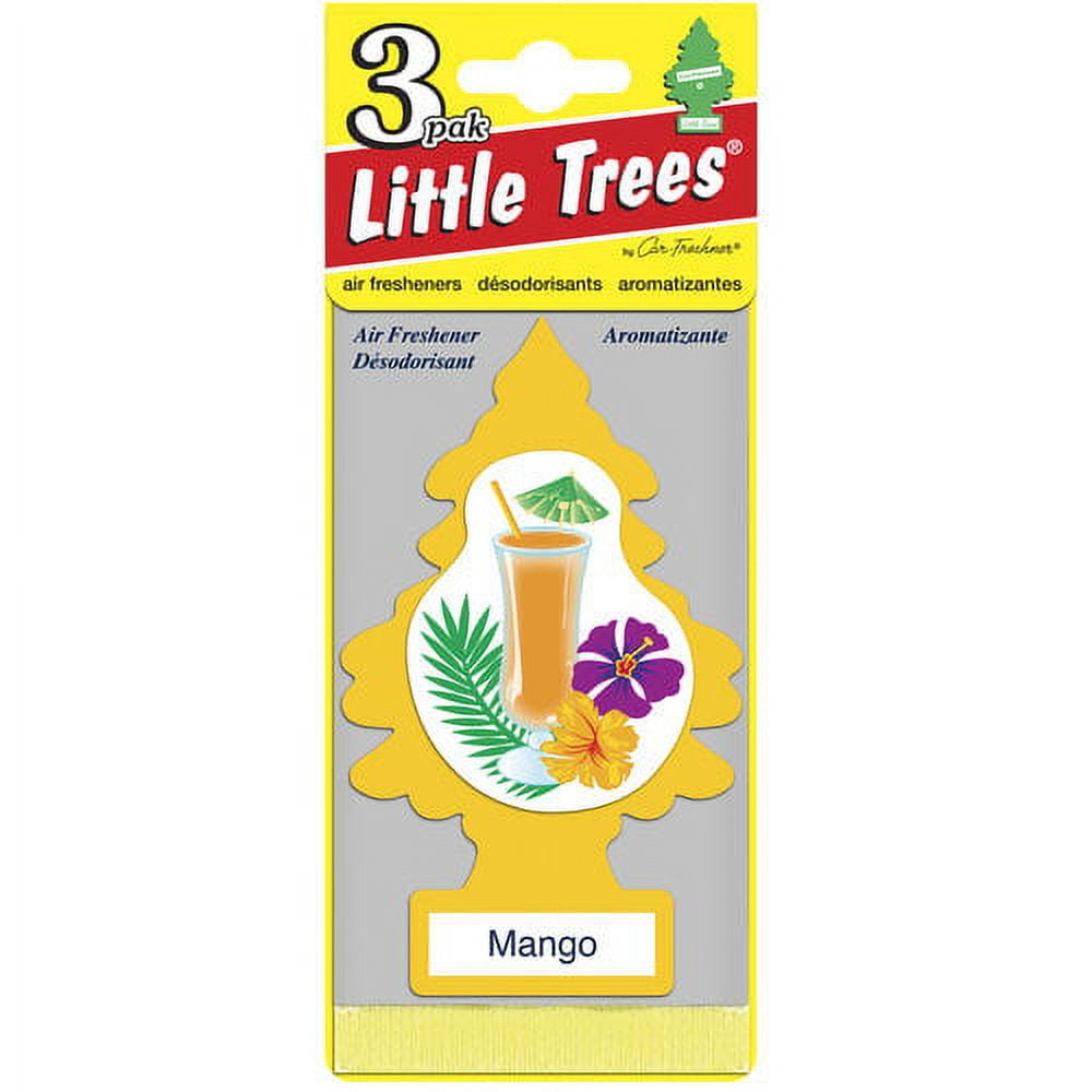 Little Tree Air Freshener, 3pk, Mango