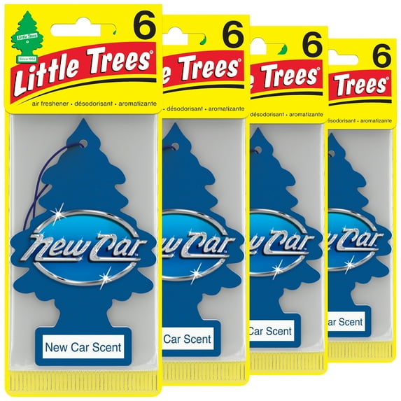 Little Trees Air Freshener New Car Scent Fragrance 24-Pack
