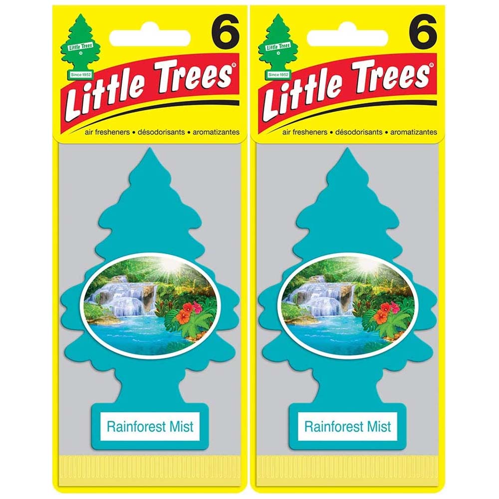 Little Trees Air Freshener Rainforest Mist Fragrance 12 Pack little-trees-air-freshener-rainforest-mist-fragrance-12-pack