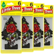 Little Trees Air Freshener Rose Thorn Fragrance 24-Pack