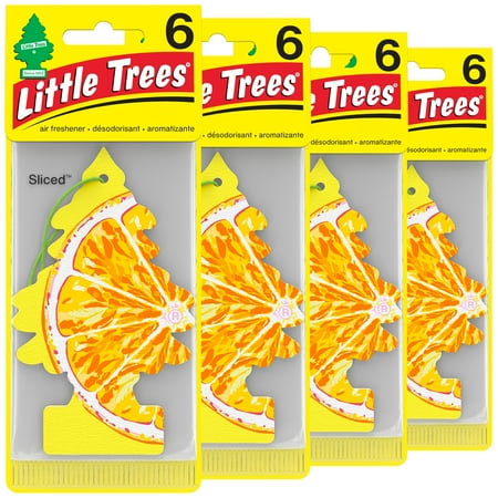 Little Trees Air Freshener Sliced Fragrance 24-Pack