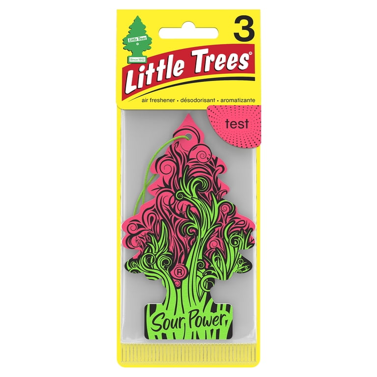 Little Trees Air Freshener Sour Power Fragrance 3-Pack - Walmart.com