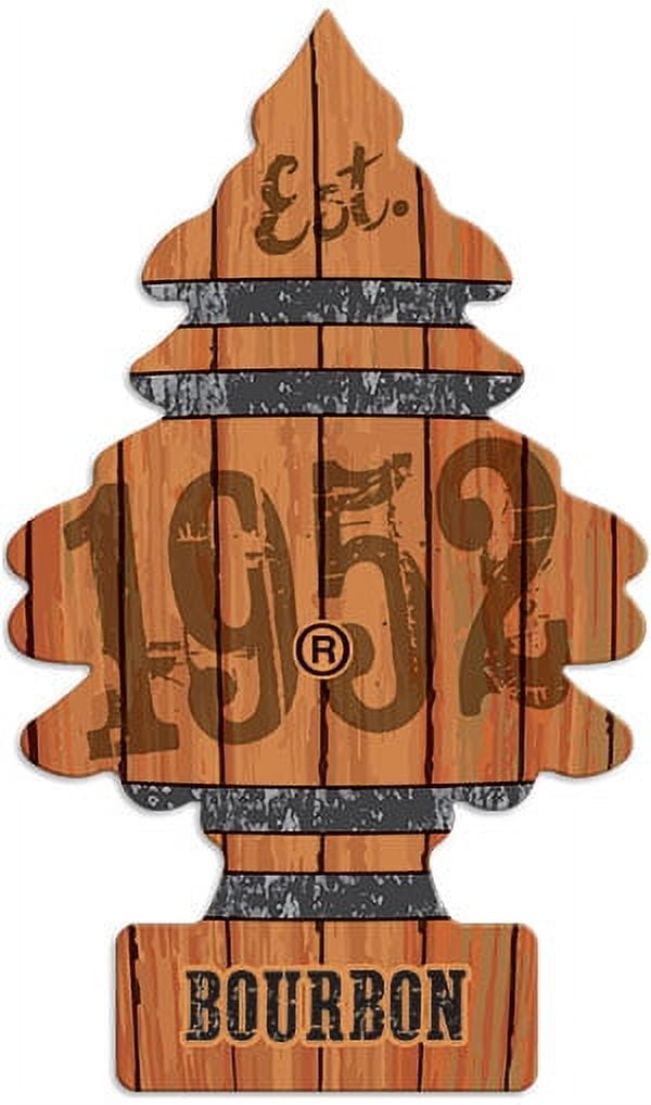 Little Trees Air Fresheners, Bourbon (Pack of 12)