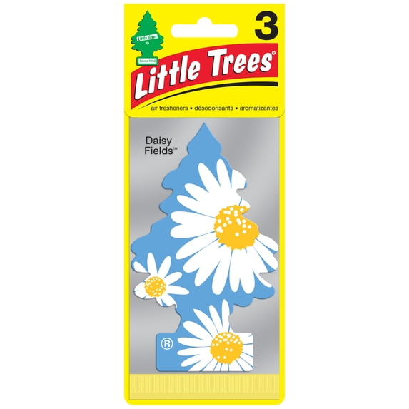 Little Trees Air Fresheners Daisy Fields Fragrance 3-Pack - Walmart.com