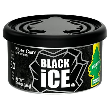 Little Trees Air Freshener Fiber Can Black Ice 1.05 oz