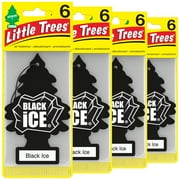 Little Trees Air Freshener Black Ice 24-Pack