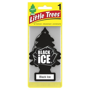 Little Trees Air Freshener Black Ice Fragrance 1-Pack