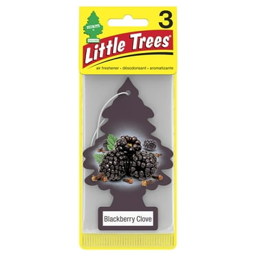 Little Trees Air Freshener Blackberry Clove Fragrance 3-Pack