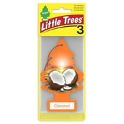 Little Trees Air Freshener Coconut Fragrance 3-Pack