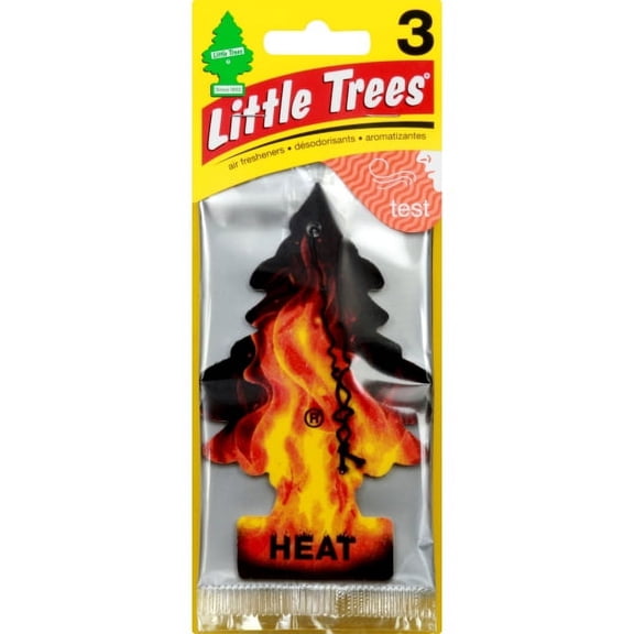 Little Trees Auto Air Freshener, Hanging Card, Heat Fragrance 3-Pack
