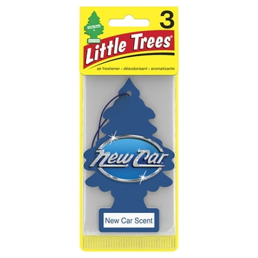 Little Trees Air Freshener New Car Scent Fragrance 3-Pack