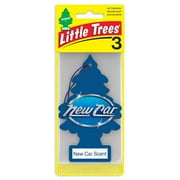 Little Trees Air Freshener New Car Scent Fragrance 3-Pack