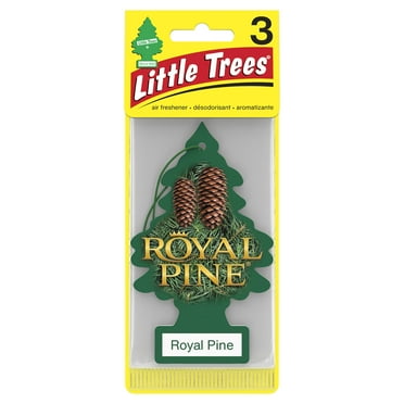 Little Trees Air Freshener Royal Pine Fragrance 3-Pack