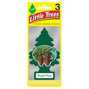 Little Trees Auto Air Freshener, Hanging Card, Royal Pine Fragrance 3-Pack