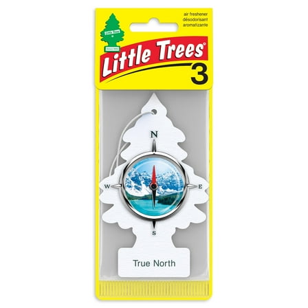Little Trees Air Freshener True North Fragrance 3 Pack