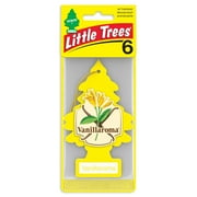 Little Trees Air Freshener Vanillaroma Fragrance 6-Pack